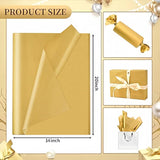 Gold Tissue Paper For Gift Bags - 30 Sheets Of Gold Wrapping Tissue Paper Bulk Packaging Paper For Weddings Birthday Diy Project Christmas Gift Wrapping Crafts Decor (14 X 20 Inch)