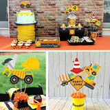 16Pcs Construction Party Centerpiece Dump Truck Car Table Topper Decor