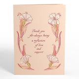 Mother'S Day Pop-Up Card For Her - 3D Greeting Cards For Mom, Wife, Women - Reflection Of Love And Support Mirror - 5" X 7" Card - Blank Notecard & Envelope Included