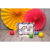 Valentine Zebra Themed Valentine'S Day Exchange Cards For Kids To Give To Friends & Classmates, Thirty (30) 3.5" X 5" Fill-In Cards (Without Envelopes)