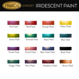 Iridescent Acrylic Paint Set Of 16 Chameleon Colors 60Ml 2 Oz Bottles, High Viscosity Shimmer Paint For Artists, Beginners On Rocks, Crafts, Canvas, Wood, Fabric, Ceramic