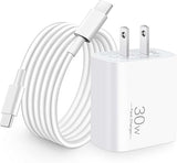 30W USB C Fast Charger with 6FT USB C Cable for Google Pixel 10 9 8 7 6 5 Fast Wall Charger