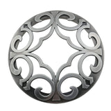 Shade Cover For Candle Jars Candles Gifts Ladies Candle Accessories Silver Tone Aluminum Alloy Candle Toppers Scented Candles Cover