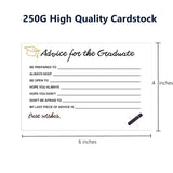 Graduation Advice Cards 2025 Graduation Party Supplies Party Favors For Guests Advice For The Graduate 50 Pack