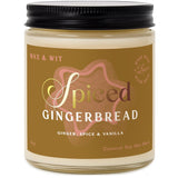 Christmas Candles Scented – Vanilla, Ginger, Spice – Fall Candle, Perfect Holiday, Winter, Xmas, Autumn Gifts – 9Oz, Soy Wax, 50 Hour Burn
