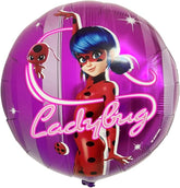 2 Pack 20" Miraculous Ladybug Large Birthday Helium Foil Balloons Party Decor