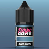 Blue Steel Metallic Acrylic Paint 22Ml Bottle - Water-Based Non-Toxic Metallic Finish Paint