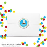 S’More Snowman Merry And Bright Christmas Thank You Sticker Labels, 40 2" Party Circle Stickers By Amandacreation, Great For Party Favors, Envelope Seals & Goodie Bags