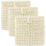 432 Pcs Mini Artificial Rose Flower Heads Real Looking Foam Fake Roses Heads For Diy Wedding Flowers Accessories Bridal Hair Clips Headbands Dress Decoration(Ivory)