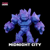Midnight City Zenishift Acrylic Paint 22Ml Bottle - Water-Based Non-Toxic Metallic Color Shifting Paint