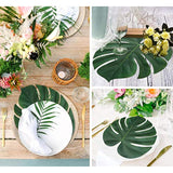 120Pcs Tropical Palm Leaves Plant Imitation Leaf-Hawaiian/Luau/Jungle
