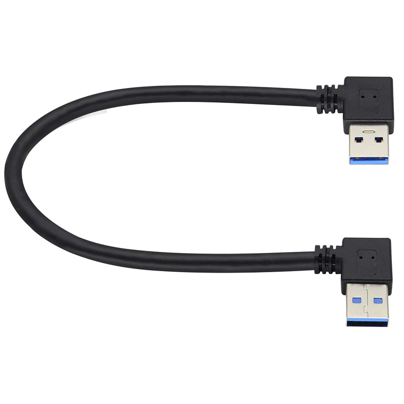 90 Degree Usb 3.0 A Extension Cable Left & Right Angle Usb 3.0 Type A Male To