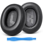 Ear Pads Replacement For Jbl E65 (E65Bt E65Btnc)/Live 650 (650Nc 650Btnc)/Duet Nc Wireless Headphones,Protein Leather Earpads Cushions With Memory Foam,Black