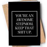 Stepmom Card - Birthday Card For Stepmom - Stepmother Card - Bonus Mom Card - Mother’S Day Card For Stepmom - Bonus Mom Mothers Day Card - Retirement Card For Stepmom