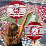 Havercamp University of Alabama Balloons (3 Pack) Alabama Crimson Tide Decorations with 2-Sided Prints featuring Big Al Alabama and Bama's A Logo. Constructed from Premium Mylar Material.