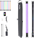 TL60 RGB Tube Light Full Color LED Video Light Stick Rechargeable App DMX Control for Studio