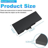HP CS03XL Laptop Battery Replacement for EliteBook 840 850 745 755 G3 G4 ZBook 15u G3