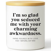 Gifts For Him Her Couples Valentine’S Day Candle – Cute & Funny Gift For Boyfriend, Girlfriend Or Partner Anniversary Valentine Birthday Gift Hand-Poured Soy Wax Scented Candle For Couples