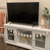 Halloween Ghost Garland 16pcs Scary Banner for Indoor Haunted House Party Decorations