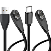 2 Pack 3.3FT Magnetic Charging Cable for Shokz OpenSwim Pro S710 Type C 4 Pin Black