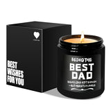 Gifts For Dad From Daughter, Son, Funny Dad Gifts, Birthday Gifts For Dad, Fathers Day And Christmas Gifts For Dad, 9Oz Sandalwood Scented Candle