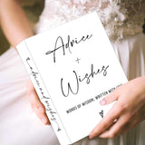 Advice And Wishes For The Mr And Mrs Love Is In Bloom Wedding Bridal Shower Rehearsal Dinner Advice Cards Games Date Night Games Bride Shower Guest Book Decorations