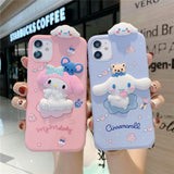 Case Design For Apple Iphone 8 Plus/Iphone 7 Plus, Shock-Absorption Anti-Scratch Bumper Girly Case Cover, Cute Kawaii Anime Cartoon Design For Kids Teens Girls Women