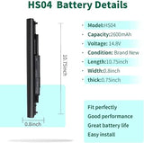 HP 807956-001 HS03 HS04 Laptop Battery for Pavilion 15-BA 15-AY 15-AC 15-AF 17-X