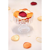 300Pcs Orange Rose Petals, Artificial Flower Petals Fall Wedding Decor Flower Girl Petals Terracotta Flower Petals For Wedding Aisle Runner Scatter Dinner Table Centerpieces Party Decoration