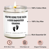 Candle, New Grandma Gifts First Time 2026, Pregnancy Announcement, Valentines, Birthday Gifts For First Time Grandma, Promoted To Grandma To Be, Grandparents, New Baby, Pregnancy Reveal Ideas