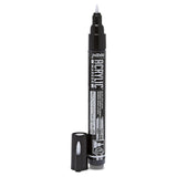 PEBEO Water Acrylic Paint Marker - Extra Fine 0.7 Millimeters Tip - Ideal for Detailed Work and Finishing, Scrapbooking or Writing - Excellent Lightfastness - Black