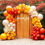 Fall Balloon Arch Kit: Burnt Orange, Yellow & Ivory Party Decor