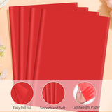 160 Sheets Red Tissue Paper For Gift Bags 20 X 14 Inches Gift Tissue Paper Bulk For Crafts Wedding Party Birthday Graduation Decorations