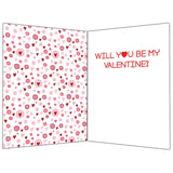 I Mustache You: Will You Be My Valentine Card With Greeting Card Mailing Envelope