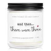 New Mom Gifts, Postpartum Gift For New Moms, Gift For New Moms, New Parents Gifts For Couple, First Time New Mom And New Dad - Lavender Scented Candle 7Oz