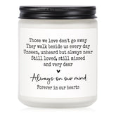 Sympathy Gifts For Loss Of Loved One, Memorial Lavender Scented Candle 7Oz, Bereavement, Thinking Of You, Grief Gift, Funeral Comfort Condolence Remembrance Christmas Gift