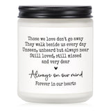 Sympathy Gifts For Loss Of Loved One, Memorial Lavender Scented Candle 7Oz, Bereavement, Thinking Of You, Grief Gift, Funeral Comfort Condolence Remembrance Christmas Gift