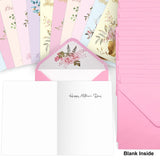 Mothers Day Cards With Envelopes 24 Pack Gold Foil Mother'S Day Floral Cards Bulk Flower Card Mother 'S Day Gift For Mom Blank Inside