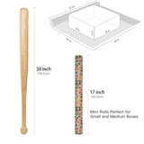 25Th Wrapping Paper - Mini Roll, 17 Inches X 16.4 Feet, Kraft Paper Colorful Dots And 25Th Happy Birthday Design For Boys, Girls, Party, 25 Years Old