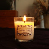 Non Toxic Candle - Soy Cinnamon Vanilla Scent, Highly Scented Spring Candle For Home, New Home Gift, Luxury Scents