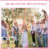 150pcs Gold Streamer Poppers Hand Throw Party Decorations