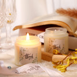 10 Pcs Thank You Gifts Candles 3.5 Oz Valentines Employee Appreciation Gifts Bulk Soy Wax Scented Jar Candles For Friend Boss Employee Staff Volunteer Teacher 10 Fragrance(Warmth Scent)