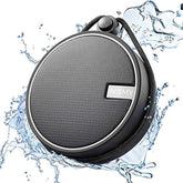 C12 Ipx7 Waterproof Shower Bluetooth Speaker, Portable Small Speaker, Speakers Bluetooth Wireless Loud Clear Sound Support Tf Card Suction Cup For Kayak Canoe Beach Gift (Black)