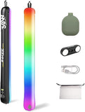30W Handheld RGB LED Tube Light 35.5 Inch Inflatable Waterproof Photography Studio Light with Magnetic Mount