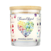 Pet Memorial Candle - Non-Toxic, Scented Pet Remembrance Gift - Sympathy Gift For Loss Of Cat And Dog