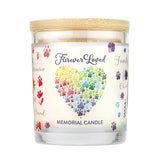 Pet Memorial Candle - Non-Toxic, Scented Pet Remembrance Gift - Sympathy Gift For Loss Of Cat And Dog