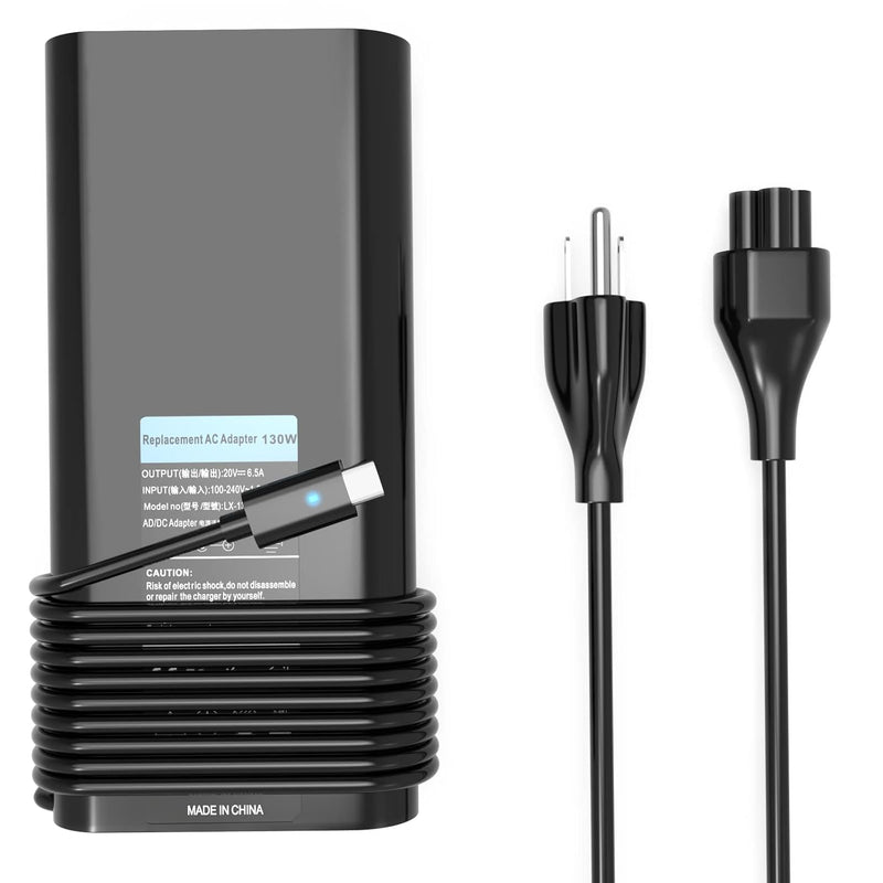 Dell 130W Laptop Charger Usb C Ac Adapter For Dell Xps 15 17 9700 9720 9520 95