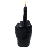 Middle Finger Candle - Hand Gesture Fck You Candle (Black)