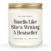 Writer Gifts For Women - Creative Future Author Gifts For Writers, Cool Presents For Book Novelist Screenwriter Writing Enthusiasts Author Inspiration Lavender Scented Soy Wax Candles 7Oz?