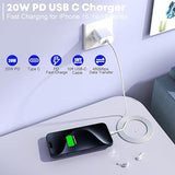 3 Pack USB C Fast Charger with 10FT USB C to USB C Cables for iPhone 17 16 15 iPad